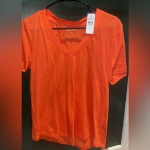 Loft: orange short sleeve T shirt